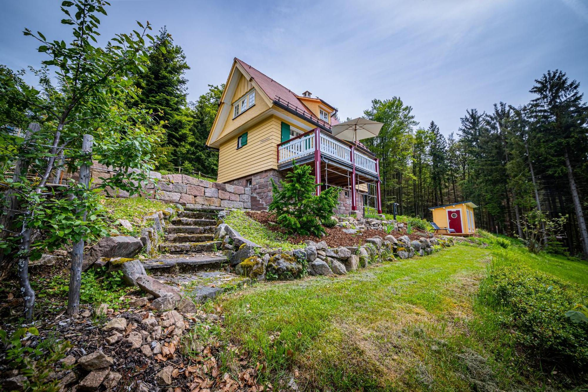 Sonnenhaeusle - Natur. Fernblick. Panorama-Sauna. Sasbachwalden Luaran gambar